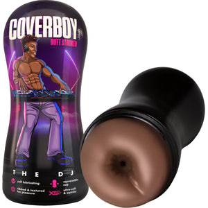 Coverboy The DJ Self Lubricating Anal Penis Stroker By Blush - Chocolate
