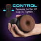 Coverboy The DJ Self Lubricating Anal Penis Stroker By Blush - Chocolate