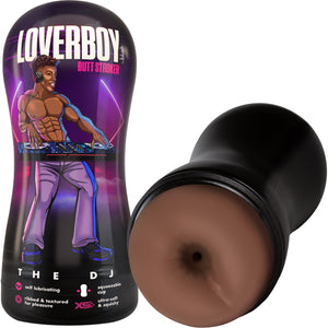 Loverboy The DJ Self Lubricating Anal Penis Stroker By Blush - Chocolate