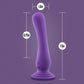 Impressions Ibiza Rechargeable Waterproof Silicone Vibrator With Suction Cup By Blush - Plum