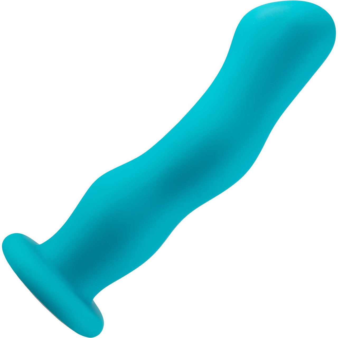 Impressions Miami Rechargeable Waterproof Silicone G-Spot Vibrator With Suction Cup By Blush - Teal