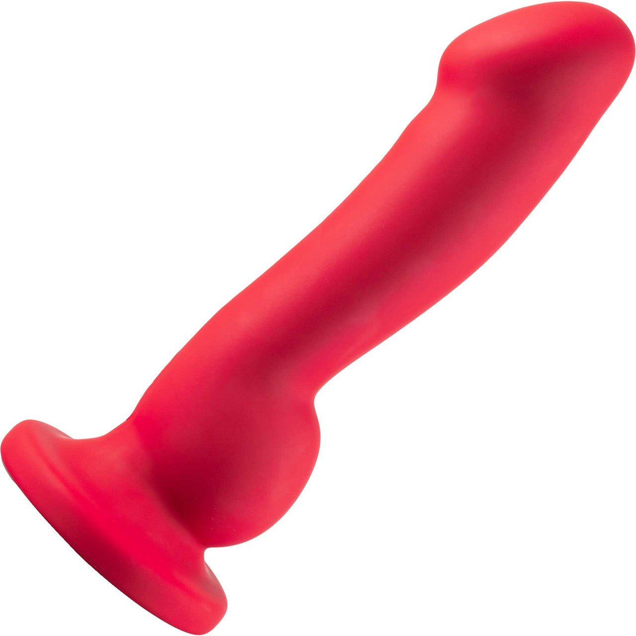 Impressions Las Vegas Rechargeable Waterproof Silicone Suction Cup Vibrator By Blush - Crimson