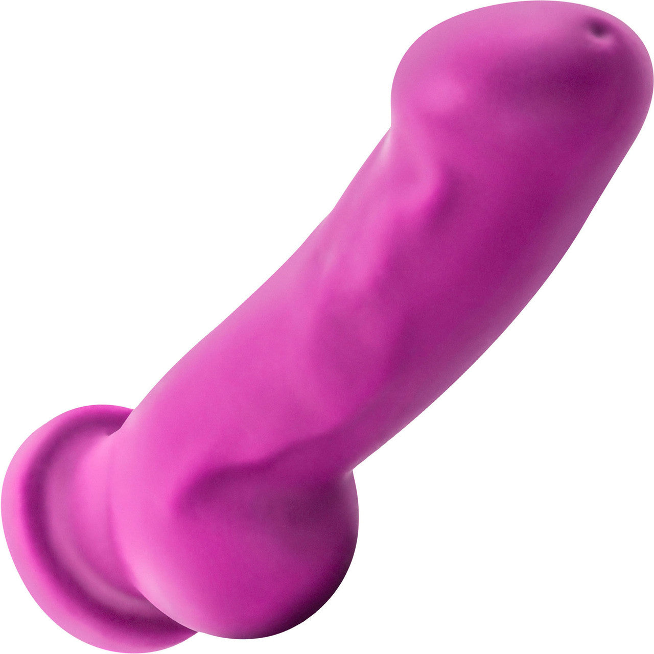 Avant D7 Ergo Silicone Suction Cup Dildo by Blush - Violet