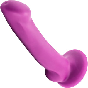 Avant D9 Ergo Mini Silicone Suction Cup Dildo by Blush - Violet