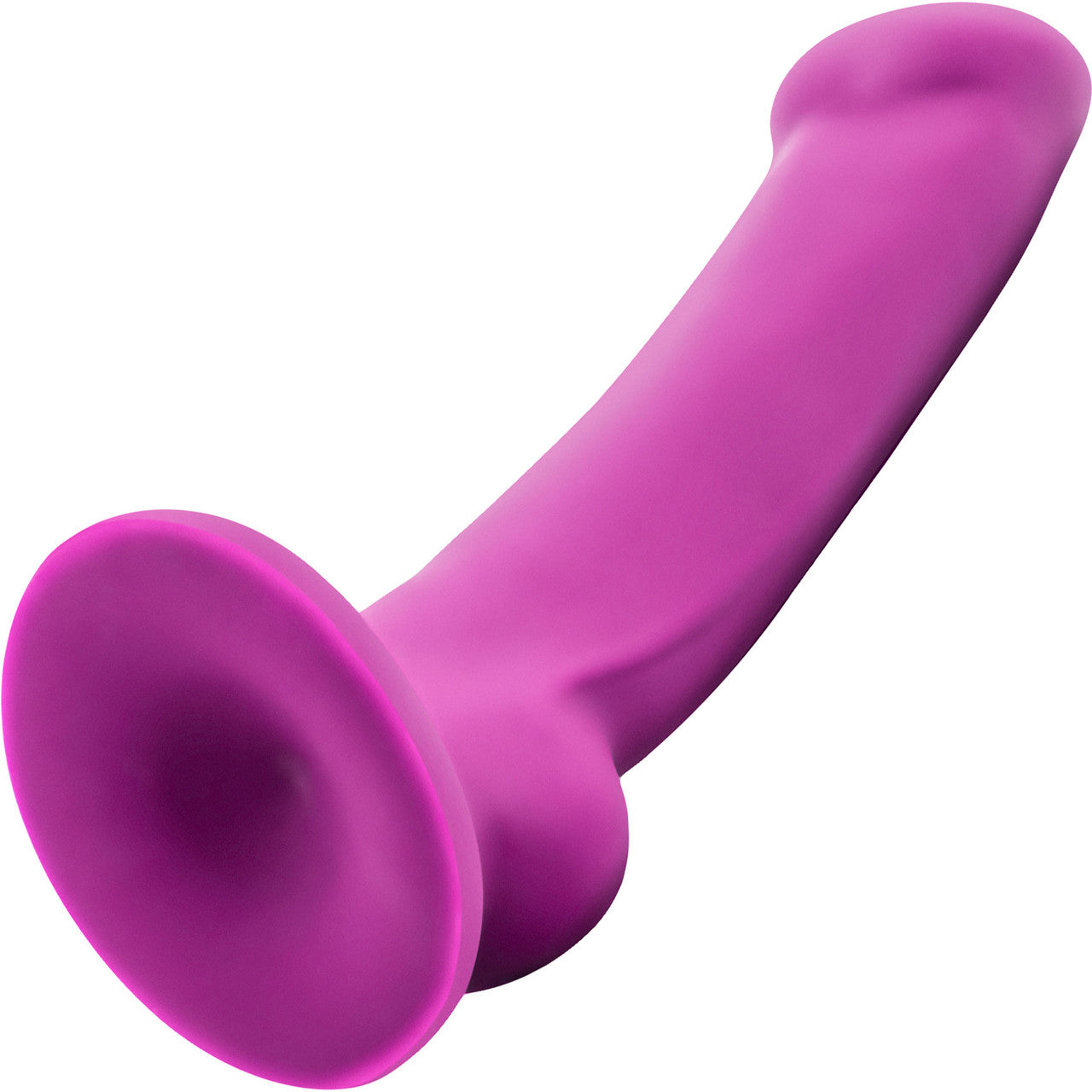 Avant D9 Ergo Mini Silicone Suction Cup Dildo by Blush - Violet