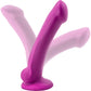 Avant D9 Ergo Mini Silicone Suction Cup Dildo by Blush - Violet