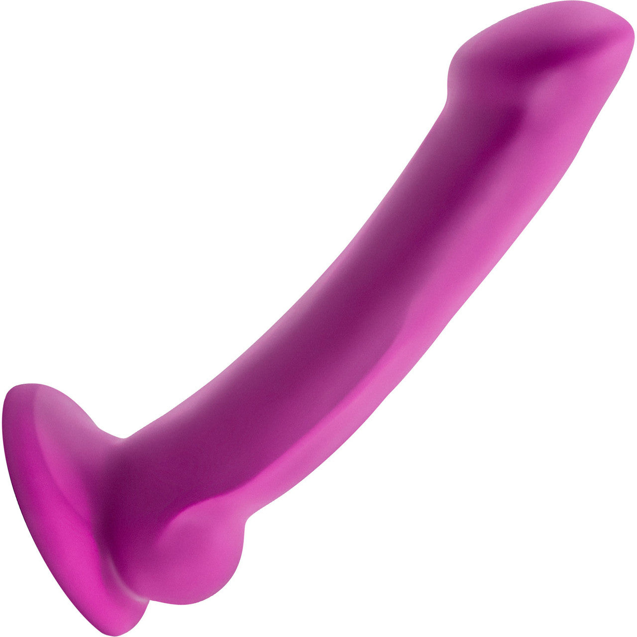 Avant D9 Ergo Mini Silicone Suction Cup Dildo by Blush - Violet