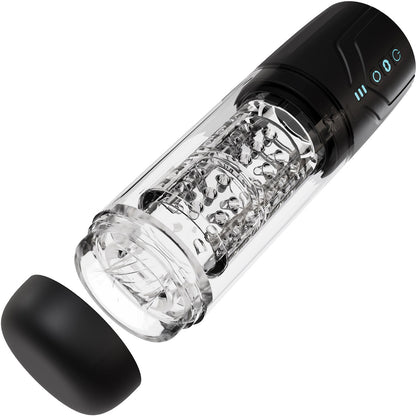 M For Men Whirlwind Pro Rechargeable Waterproof Rotating & Sucking Penis Masturbator