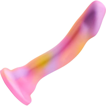 Avant Sun's Out Pink Silicone G-Spot Dildo With Suction Cup Base By Blush