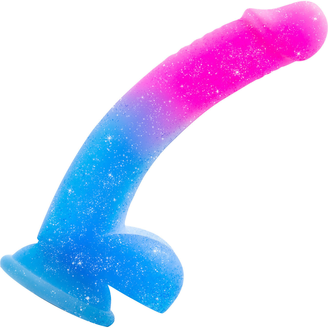 Avant Chasing Sunsets Silicone Suction Cup Dildo With Balls By Blush - Mermaid