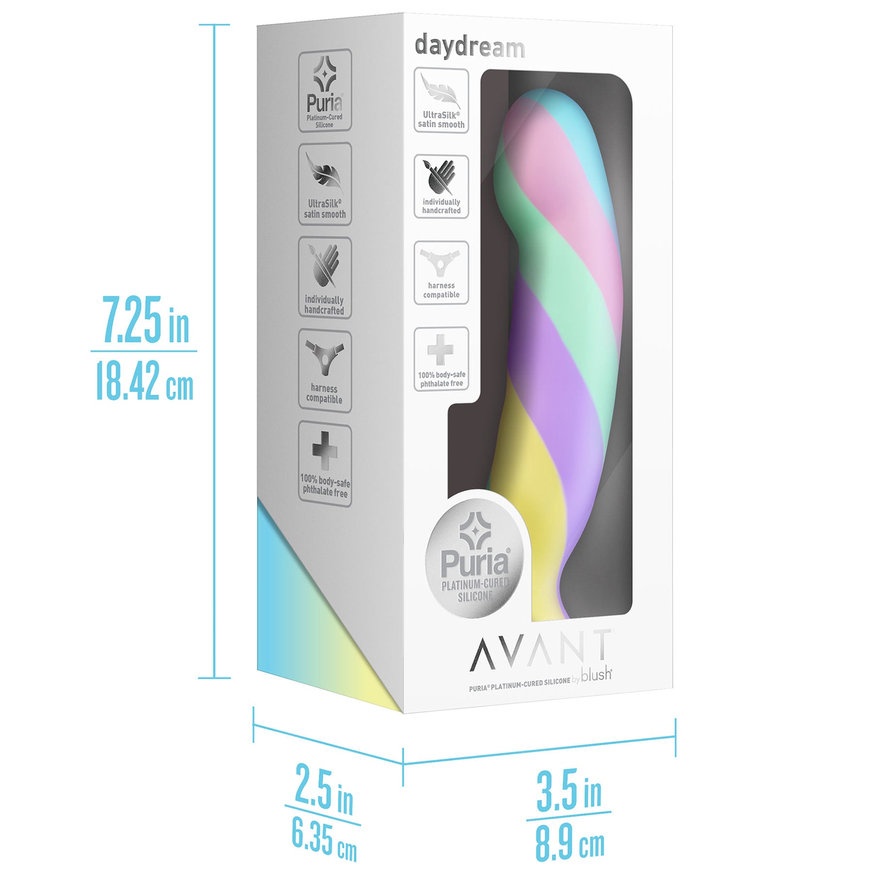 Avant Daydream 6" Silicone Suction Cup Dildo By Blush