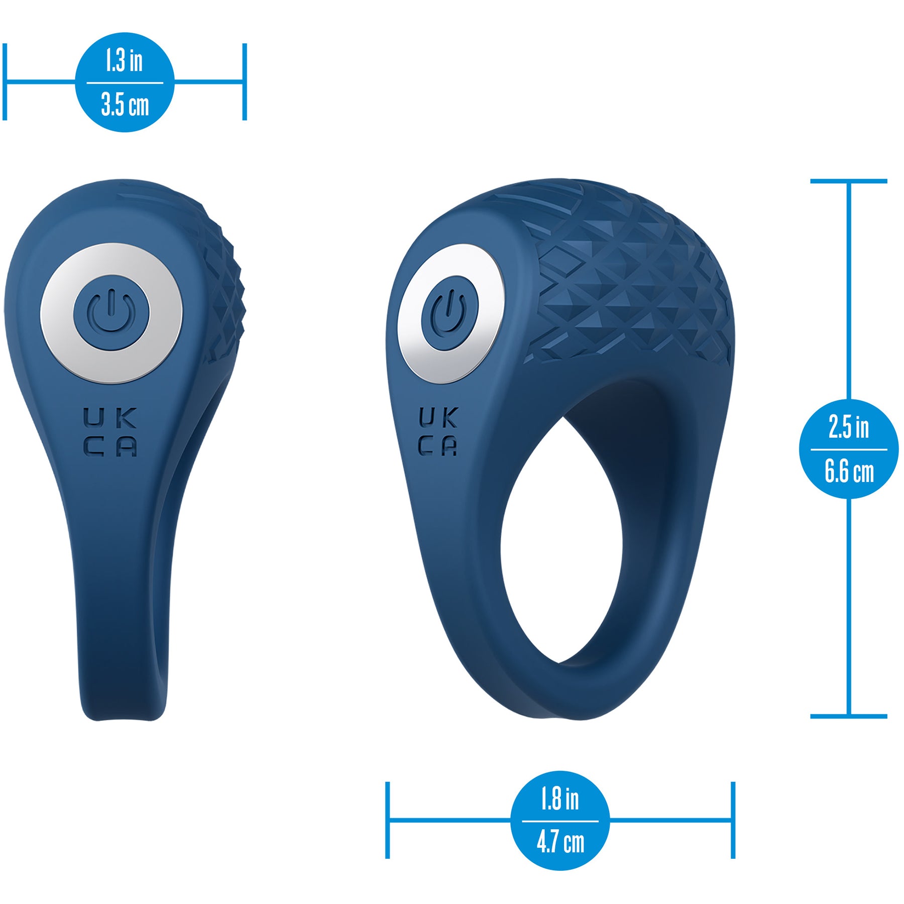 Performance Plus Flex Pro Vibrating Silicone Cock Ring By Blush