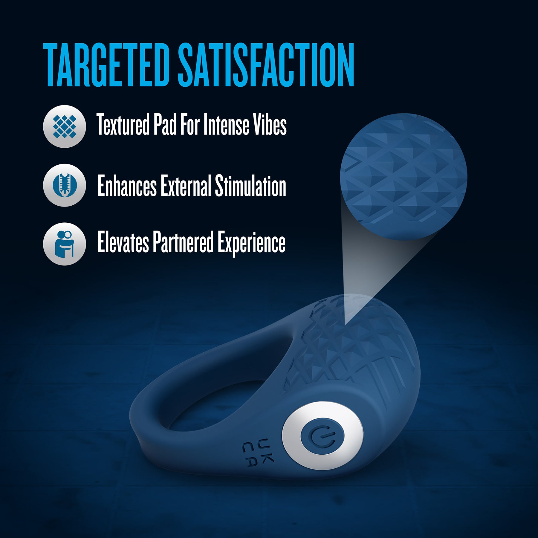 Performance Plus Flex Pro Vibrating Silicone Cock Ring By Blush