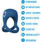 Performance Plus Dual Flex Pro Vibrating Silicone Cock Ring By Blush