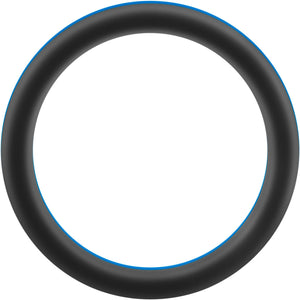 Performance Silicone Go Pro Cock Ring By Blush - Black & Blue