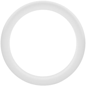 Performance Silicone Glo Pro Cock Ring By Blush Novelties - White Glow