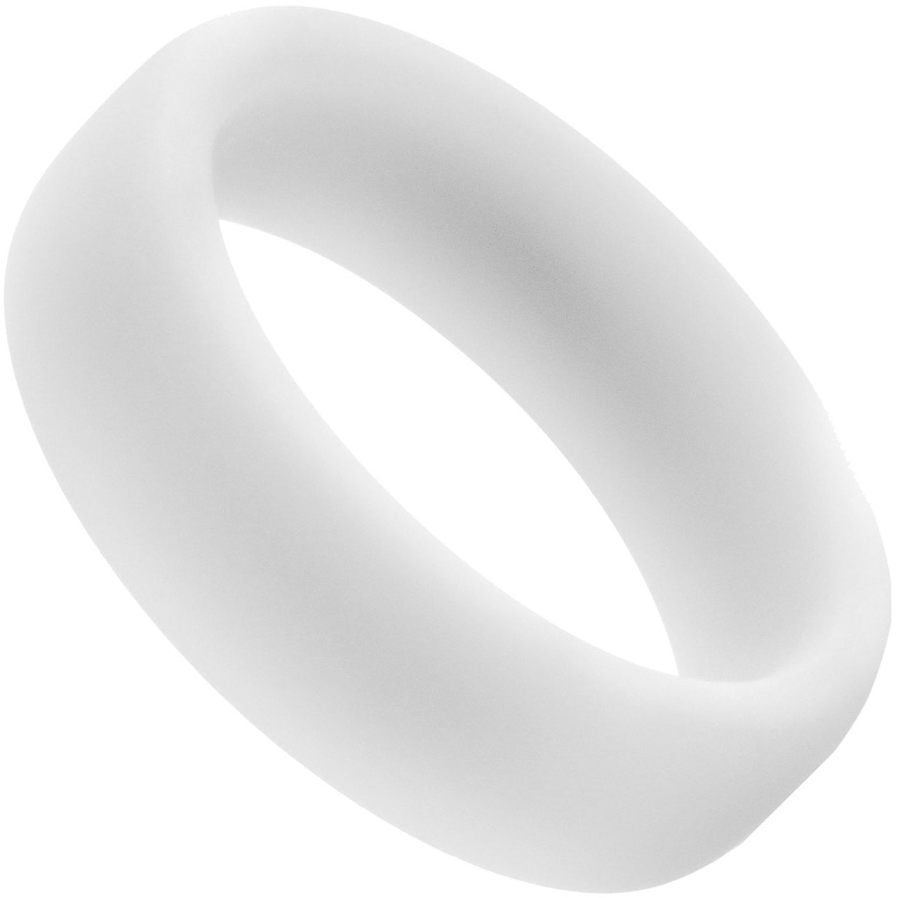 Performance Silicone Glo Pro Cock Ring By Blush Novelties - White Glow