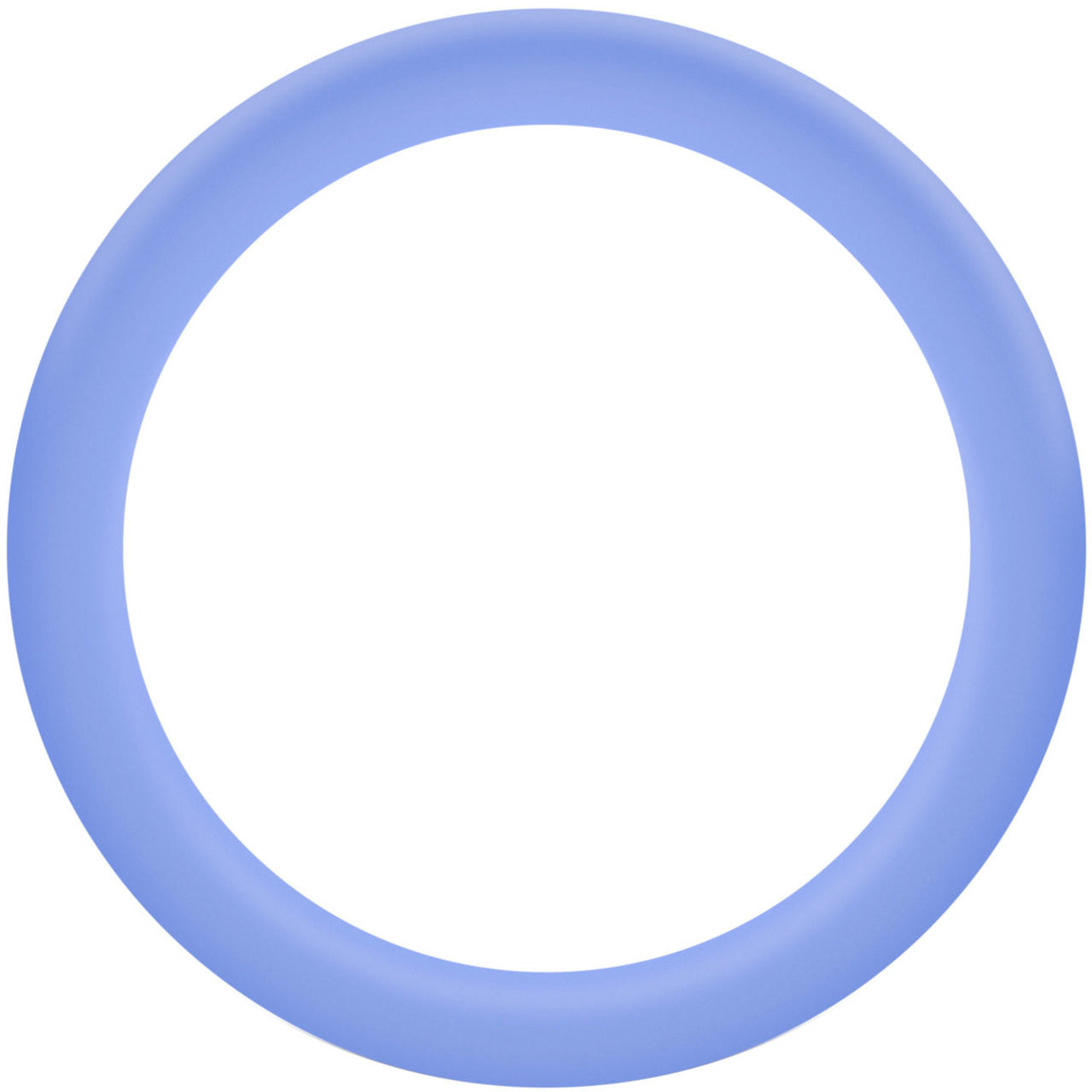 Performance Silicone Glo Pro Cock Ring By Blush Novelties - Blue Glow