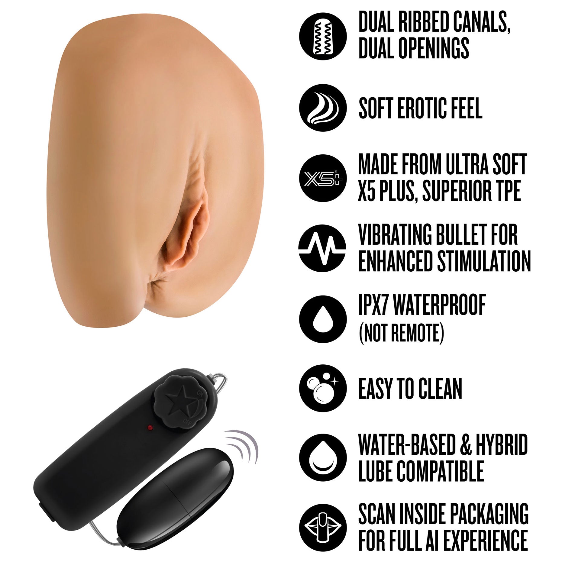 EnLust Camila Dream Girls Of AI Vibrating Penis Masturbator