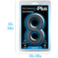Performance Plus Launch Silicone Cock & Ball Strap By Blush