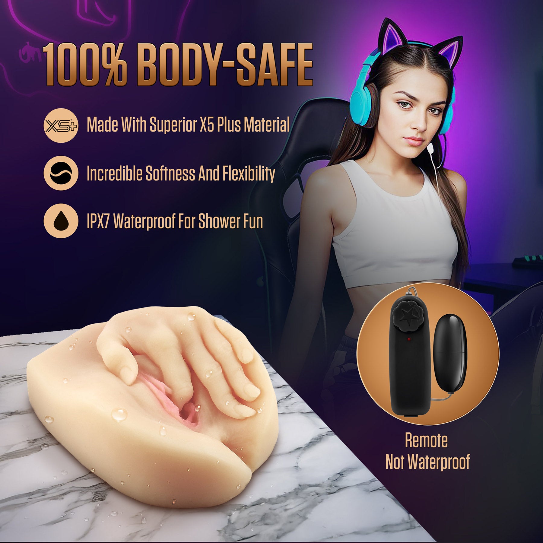 EnLust Selena Dream Girls Of AI Vibrating Penis Masturbator