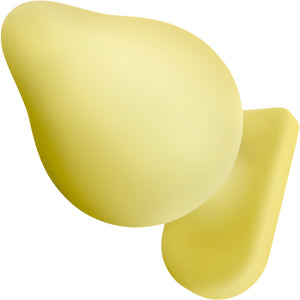 Play With Me Naughty Candy Heart Silicone Butt Plug By Blush - Spank Me Yellow