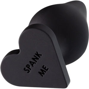 Temptasia Spank Me Silicone Butt Plug By Blush - Black
