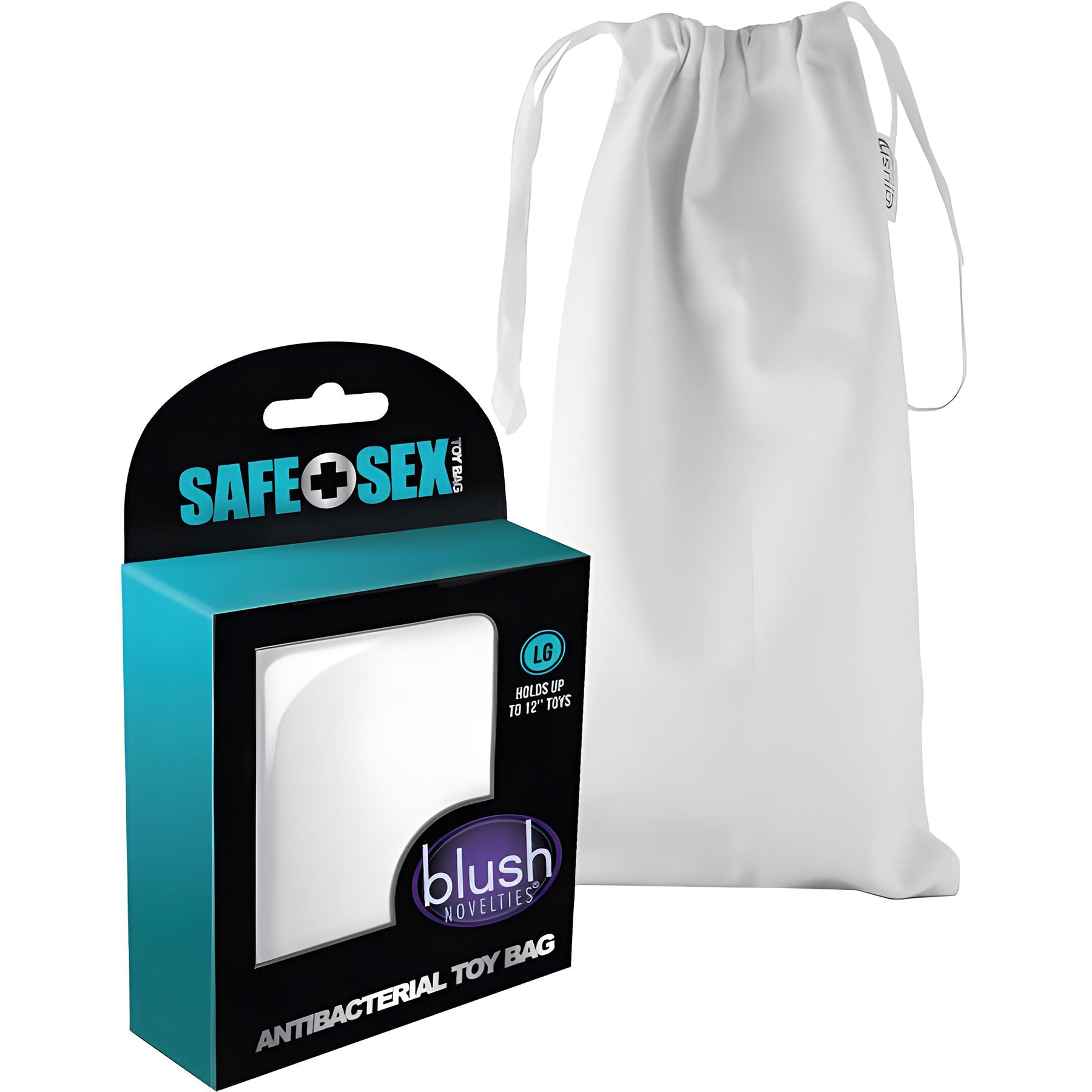 Safe Sex Large Antibacterial Toy Bag By Blush