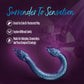Temptasia Twin Python Silicone Double-Ended Posable Dildo