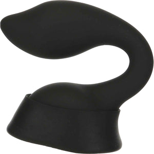 Extreme Curl Silicone Attachment For The PalmPower Extreme Wand Massager - Black