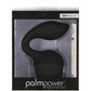 Extreme Curl Silicone Attachment For The PalmPower Extreme Wand Massager - Black