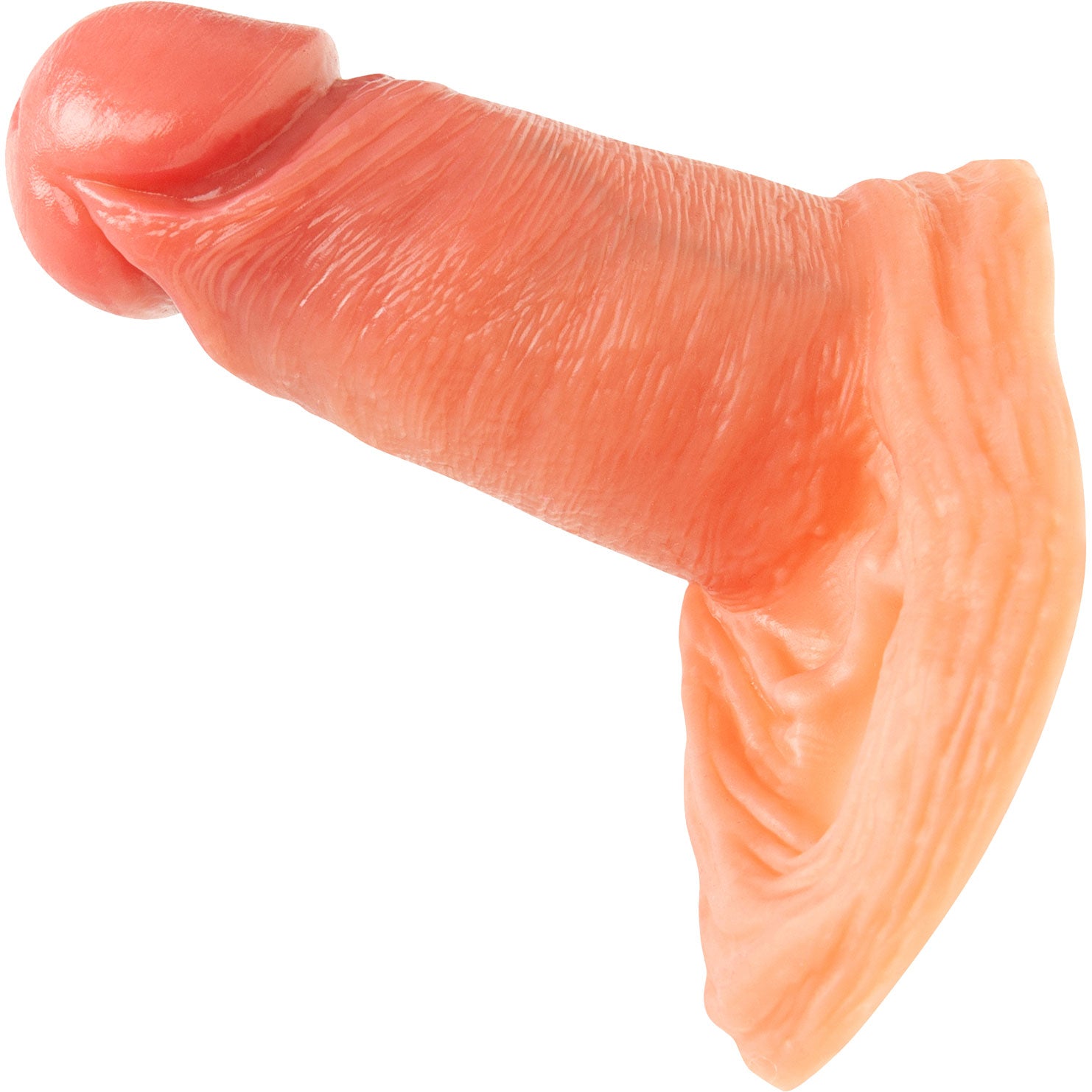 Blueline Super Real Silicone Penis Extension With Ball Constriction Loop - 4"