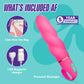 ARIA® Amazing AF 2.0 Rechargeable Silicone Vibrator By Blush