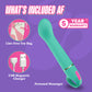 ARIA® Flirty AF 2.0 Rechargeable Silicone Vibrator By Blush