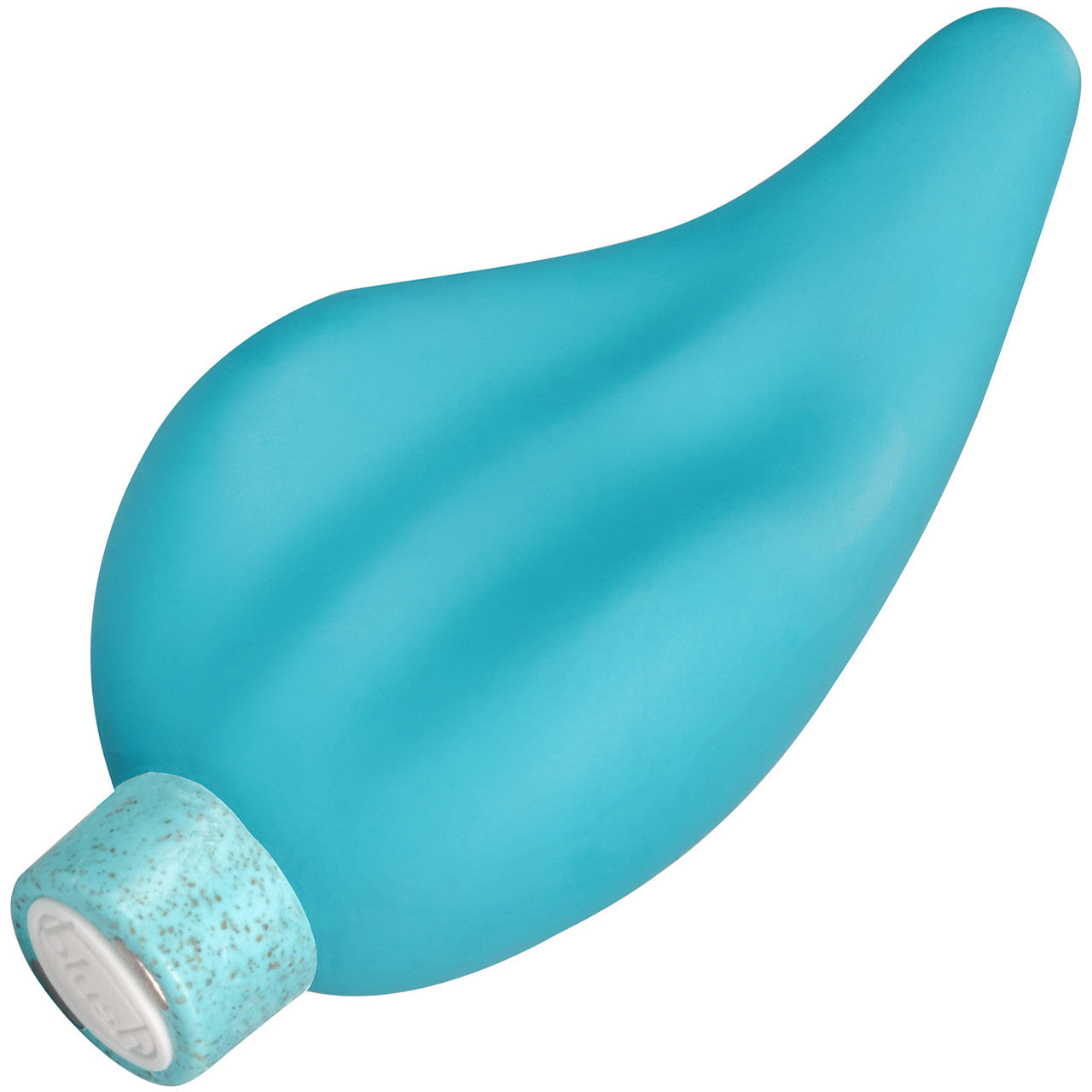 Gaia Eco Caress Rechargeable Waterproof Plant Based Clitoral Vibrator By Blush - Aqua