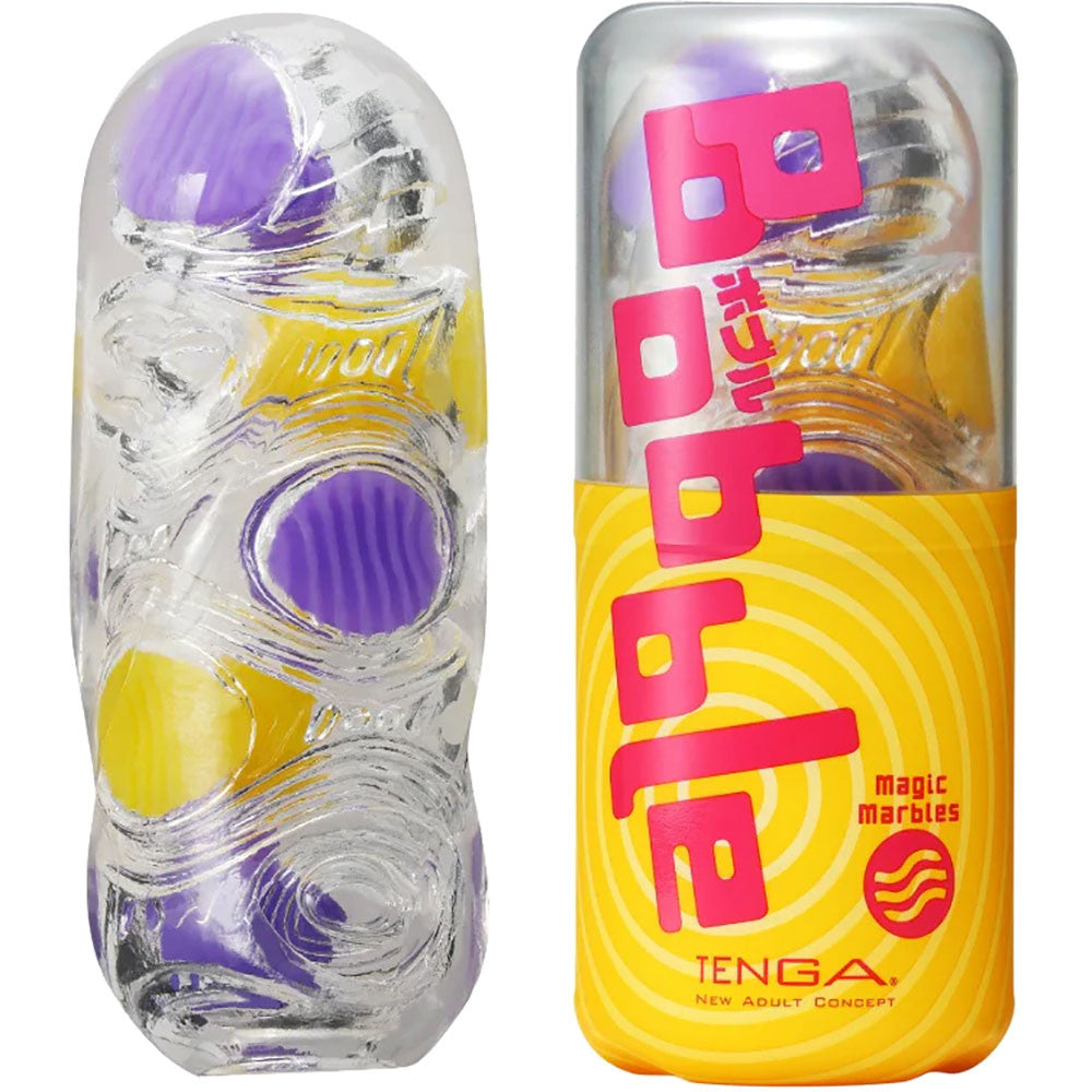 Tenga Bobble Penis Masturbation Sleeve - Magic Marbles