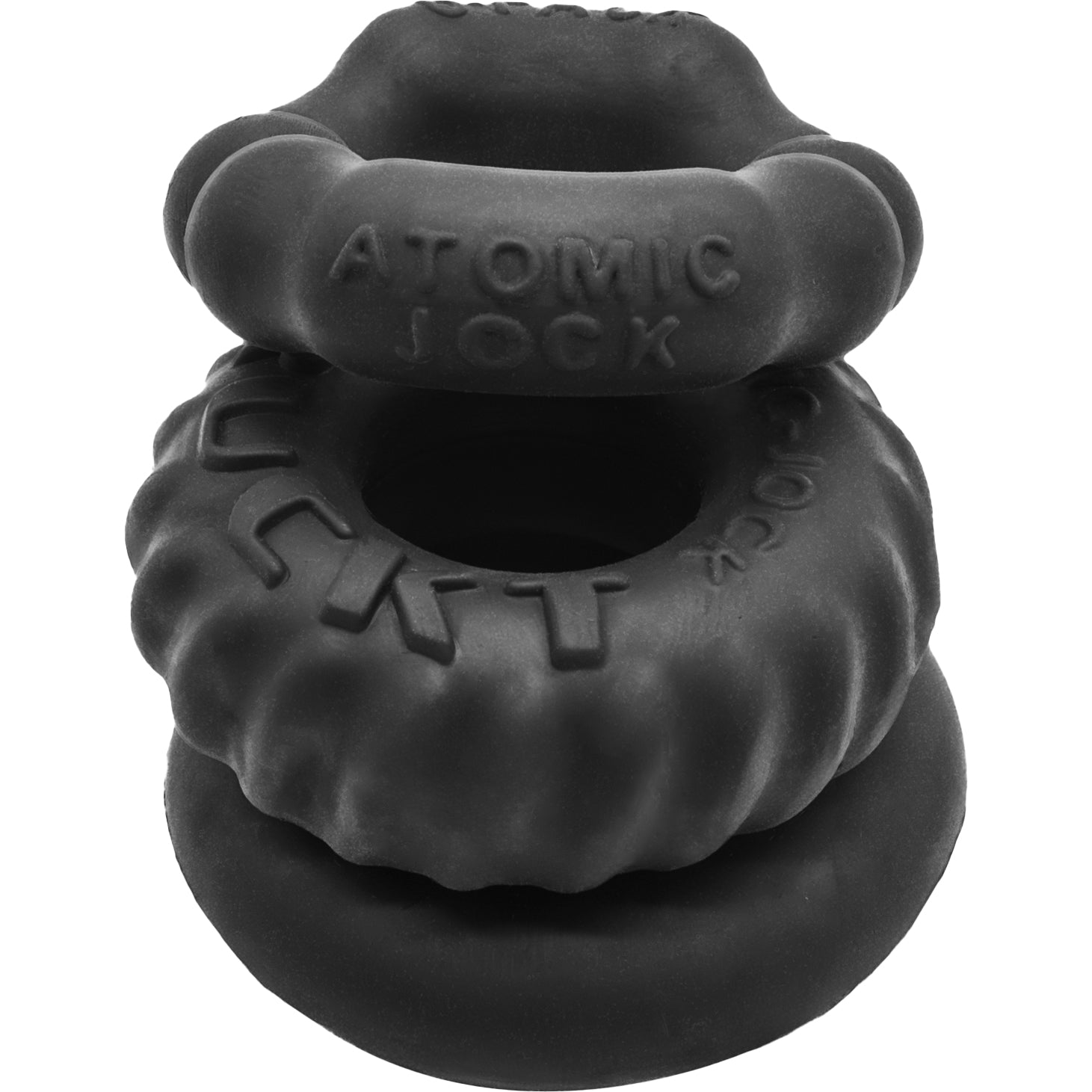 Oxballs Bonemaker Cock Rings Set Of 3 - Night Edition