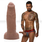 Boomer Banks 8.5 Inch Silicone Dildo With Balls By Fleshlight