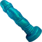 Bound 2.0 XL Silicone Super Textured Dildo By Uberrime - Mermaid Blue