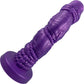 Bound 2.0 Silicone Super Textured Dildo By Uberrime - Nola Purple