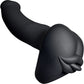Kissi Soft Silicone Grinder & Dildo Base Stimulation Cushion By Banana Pants - Black