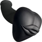 Kissi Soft Silicone Grinder & Dildo Base Stimulation Cushion By Banana Pants - Black