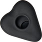Kissi Soft Silicone Grinder & Dildo Base Stimulation Cushion By Banana Pants - Black