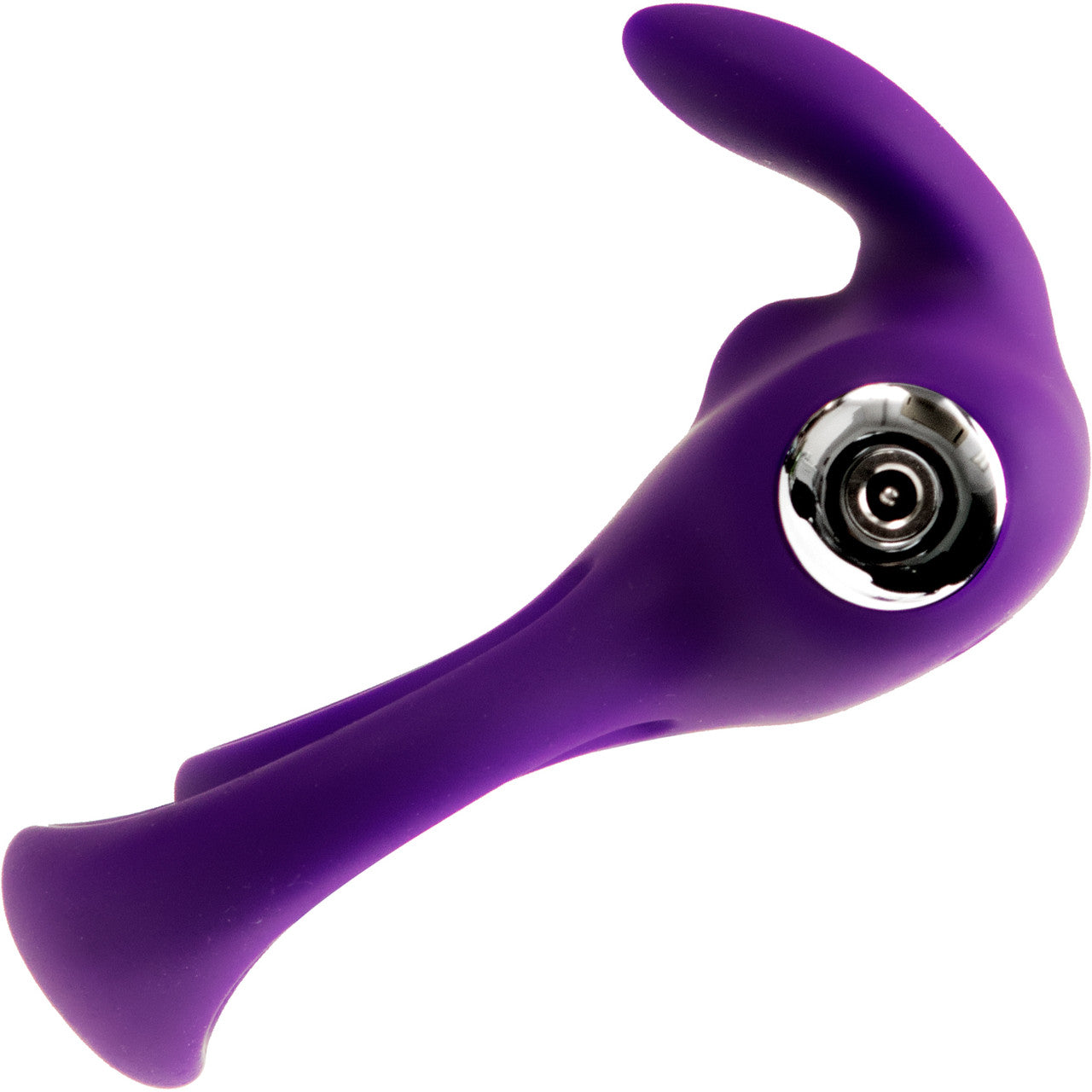 Thunder Bunny Rechargeable Silicone Dual Cock - Deep Purple Thunder Bunny Rechargeable Silicone Dual Cock - Deep Purple