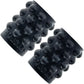 Oxballs Bubbles Nipsuckers Silicone Nipple Suckers 2 Pack - Black