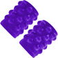 Oxballs Bubbles Nipsuckers Silicone Nipple Suckers 2 Pack - Eggplant