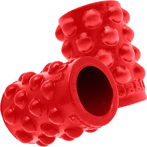 Oxballs Bubbles Nipsuckers Silicone Nipple Suckers 2 Pack - Red