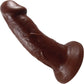 Buck Vixskin Realistic Silicone Dildo By Vixen - Chocolate