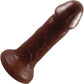 Buck Vixskin Realistic Silicone Dildo By Vixen - Chocolate