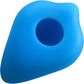 Bumpher Soft Silicone Dildo Base for Harness Play By Banana Pants - Sea Blue